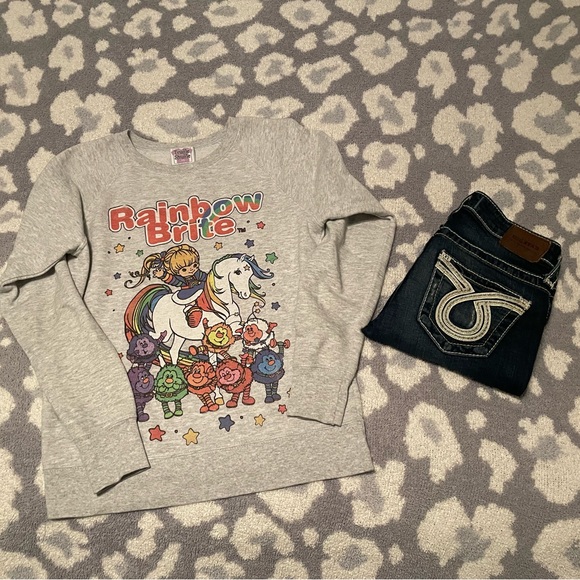 Women’s Rainbow Brite Sweatshirt - Picture 1 of 3